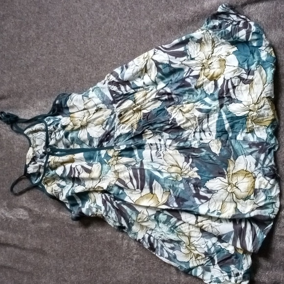 Entro tropical floral sundress - Picture 1 of 8